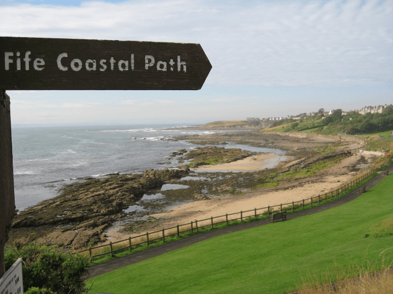 Fife Coastal Path Signpost