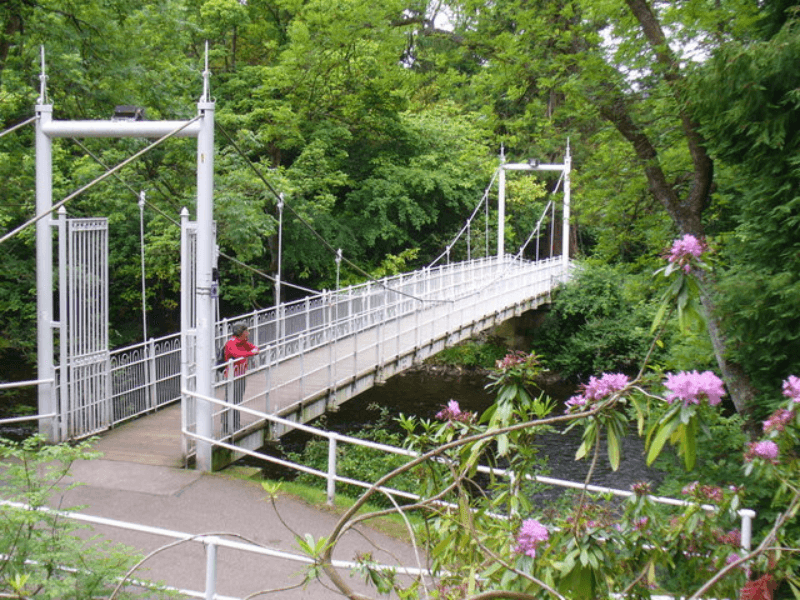 Ness Island Suspension Bridge